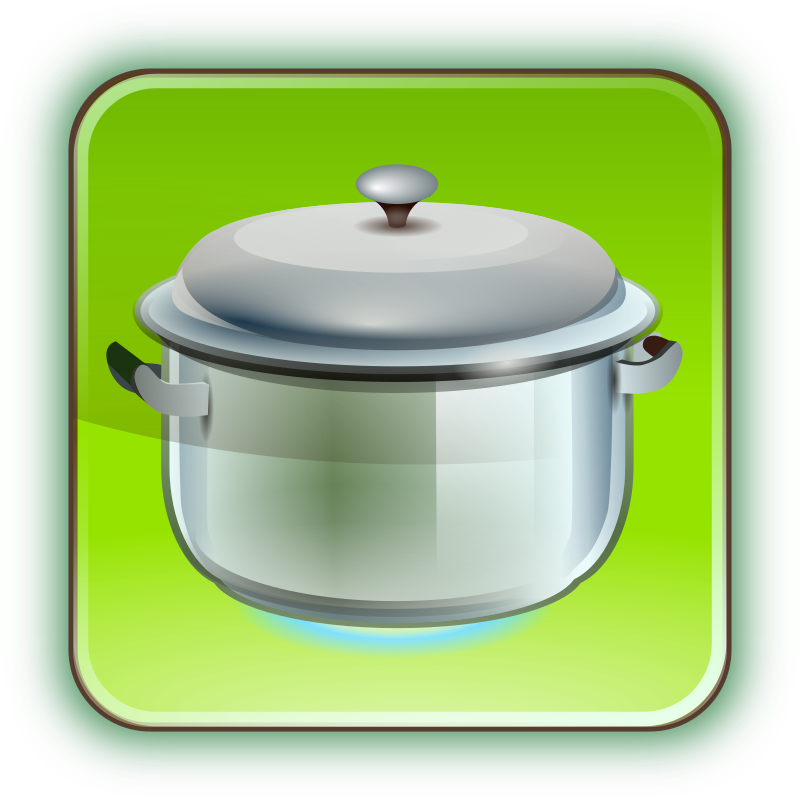 Boiling pot - Openclipart