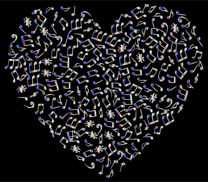 Chromatic Musical Heart 4 2