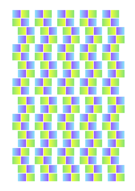 Coloured squares