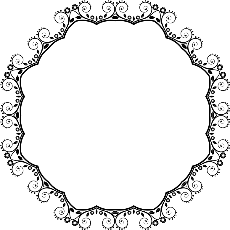 Flower Frame Extrapolated 12