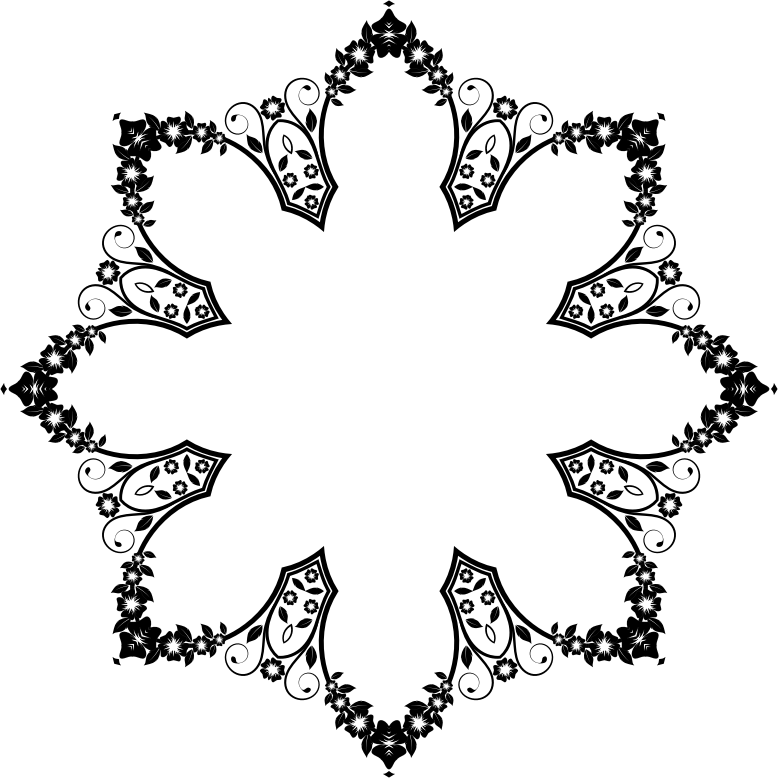 Flower Frame Extrapolated 14