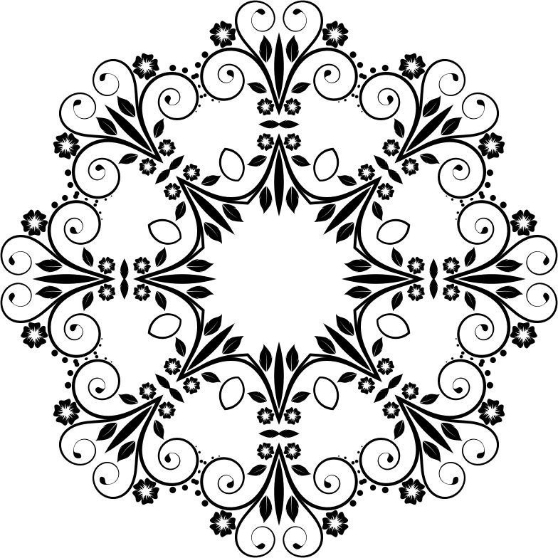 Flower Frame Extrapolated 15