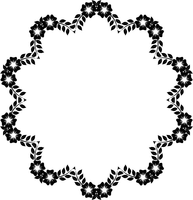 Flower Frame Extrapolated 17