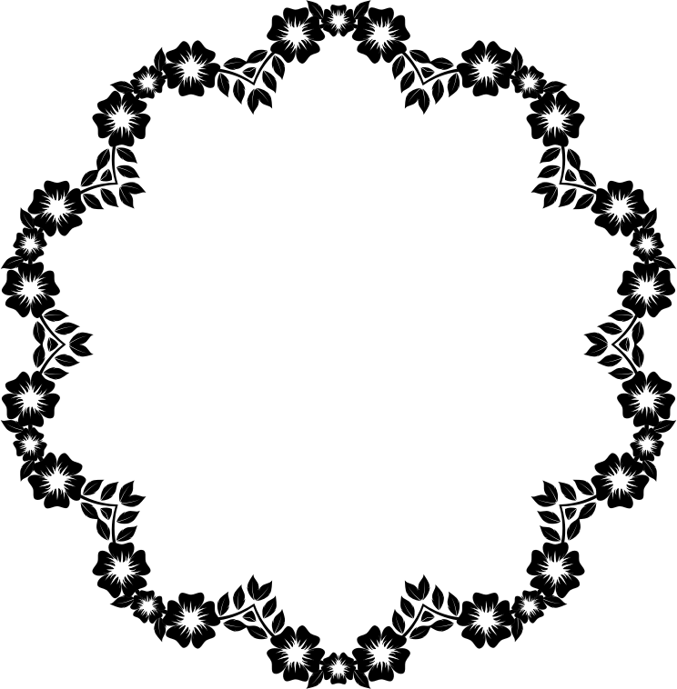 Flower Frame Extrapolated 18