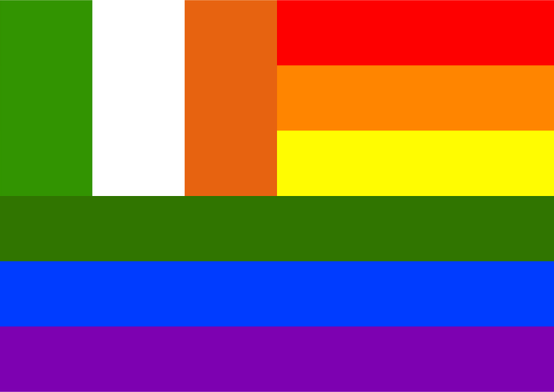 Rainbow Flag Ireland