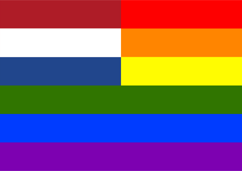 Rainbow Flag Netherlands