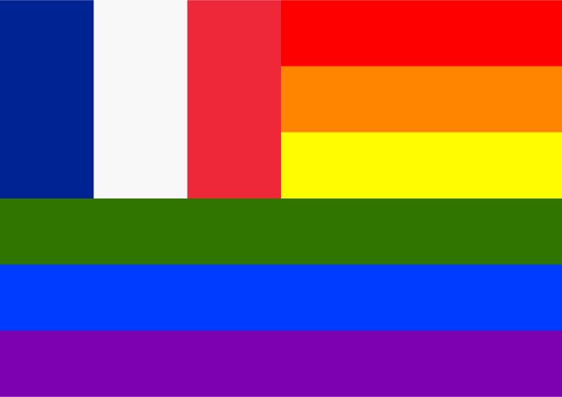 Rainbow Flag France