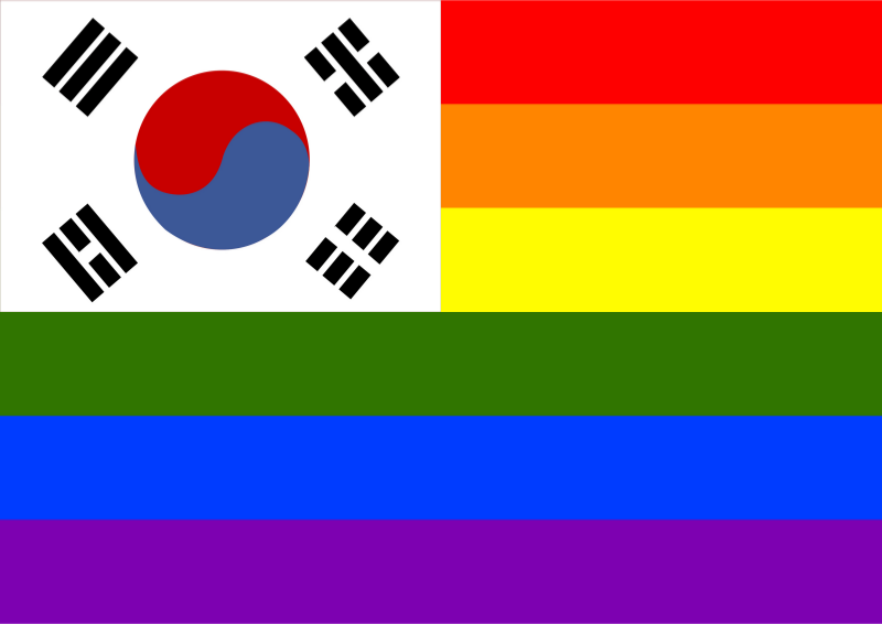 Rainbow Flag South Korea