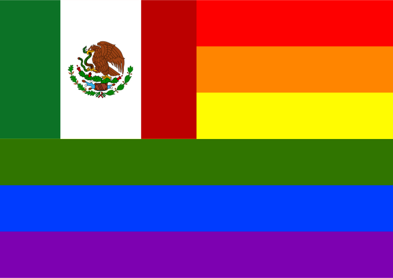 Rainbow Flag Mexico