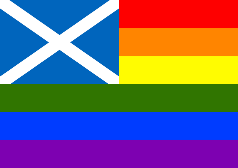 Rainbow Flag Scotland