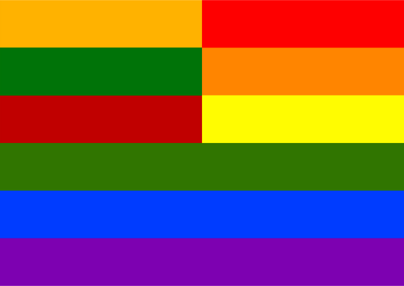 Rainbow Flag Lithuania