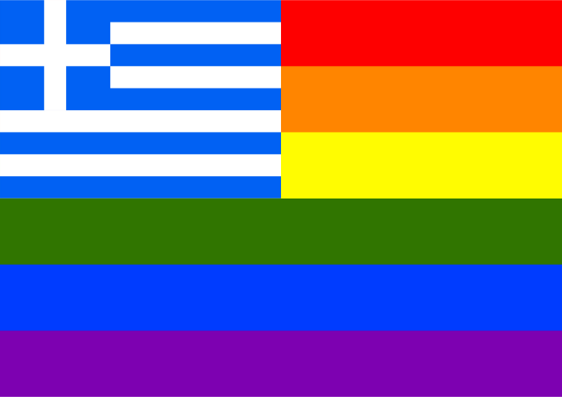 Rainbow Flag Greece