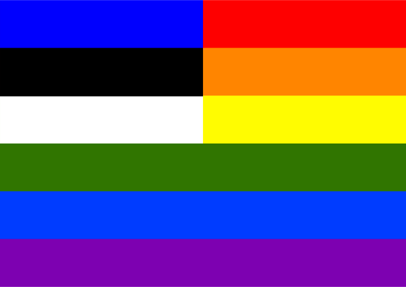 Rainbow Flag Estonia