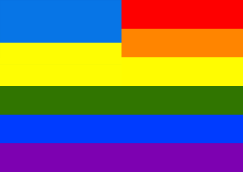 Rainbow Flag Ukraine