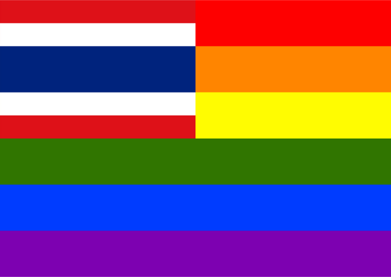 Rainbow Flag Thailand