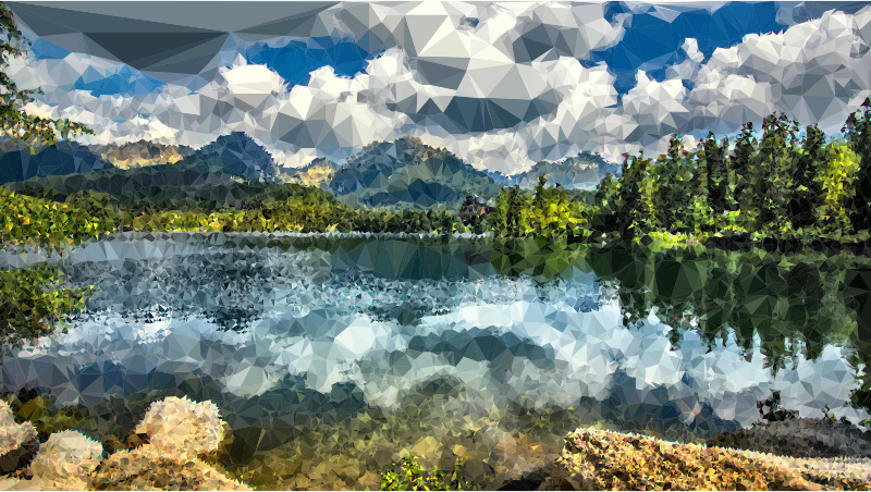 Low Poly High Tatras Slovakia