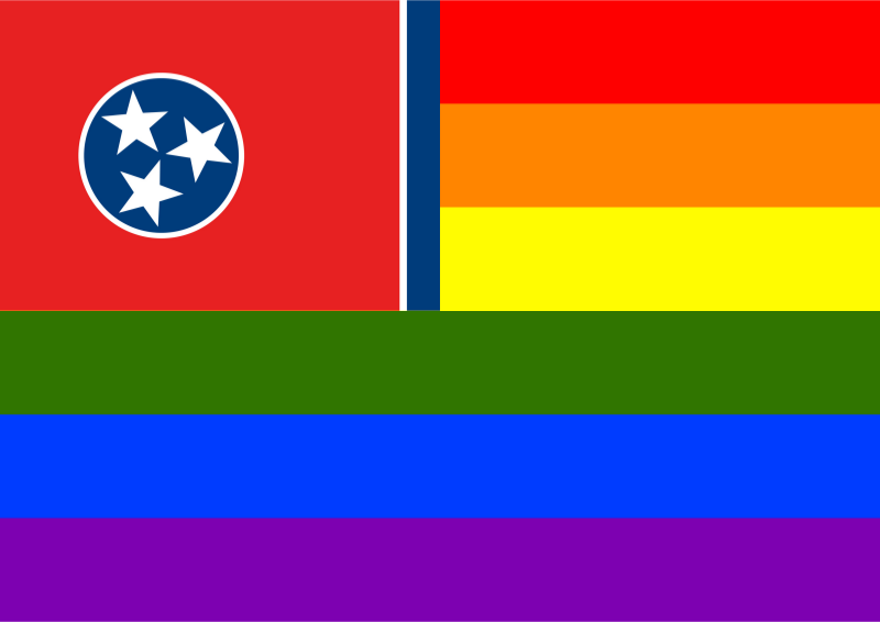 Rainbow Flag Tennessee