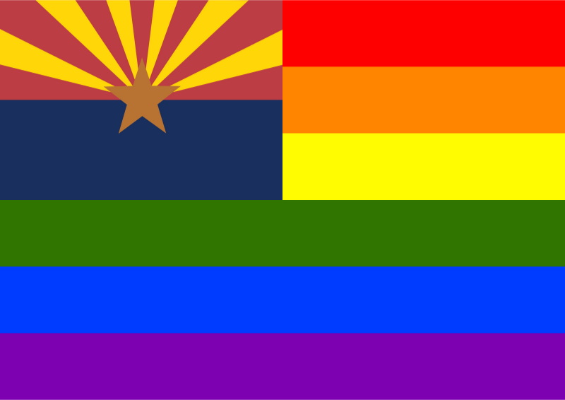 Rainbow Flag Arizona