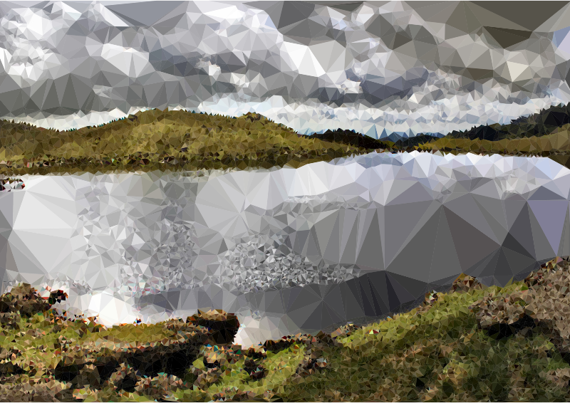 Low Poly English Lake