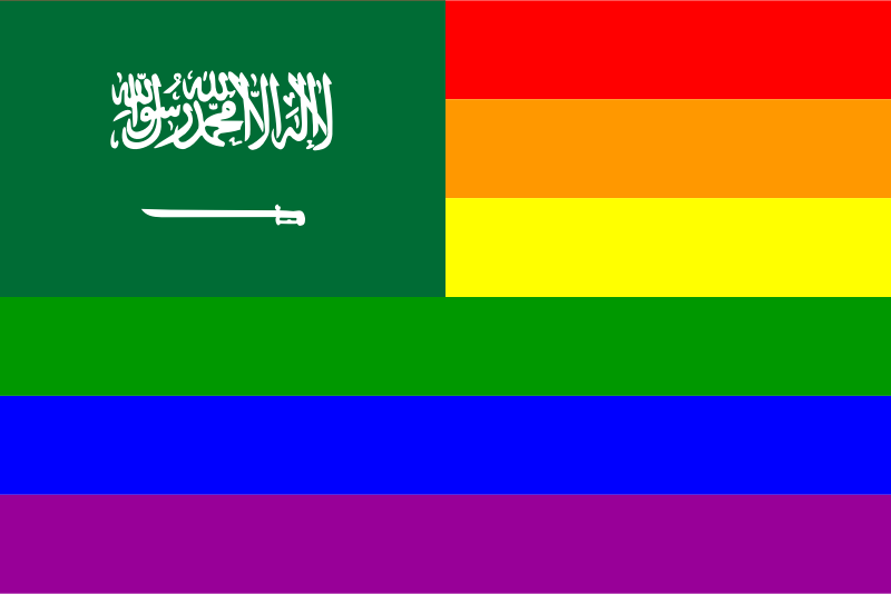 Saudi Rainbow Flag