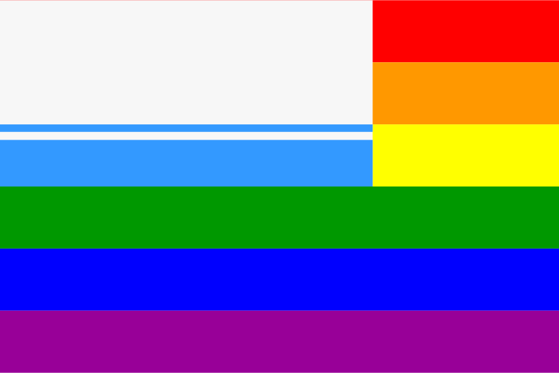 Altai Rainbow Flag