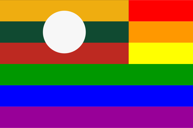 Shan Rainbow Flag