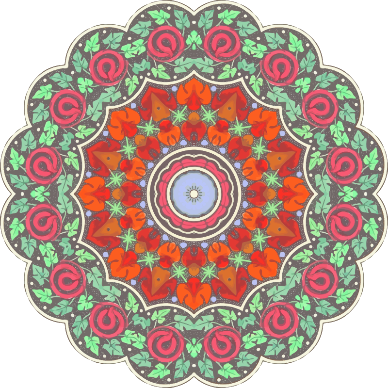 Circular ornament 12