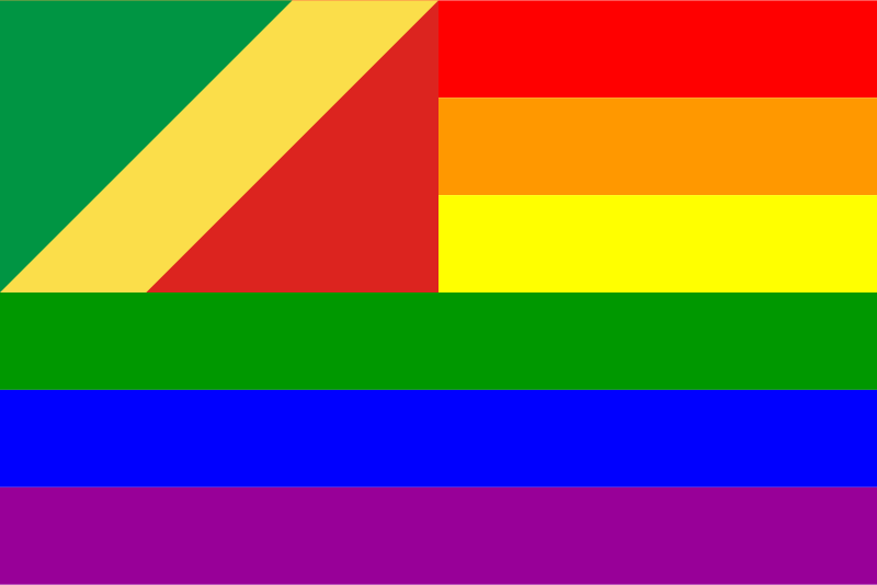 The Congo Rainbow Flag