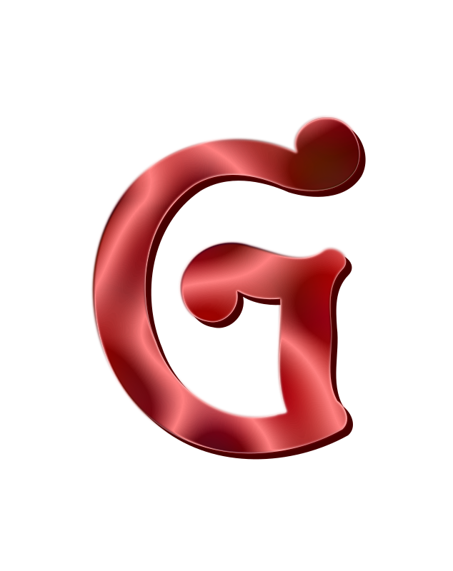 Alphabet 12, letter G