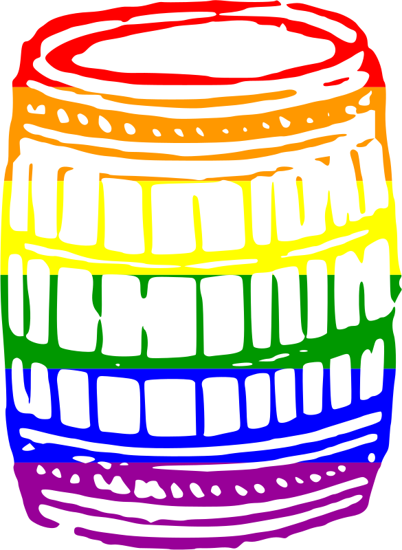 Rainbow barrel