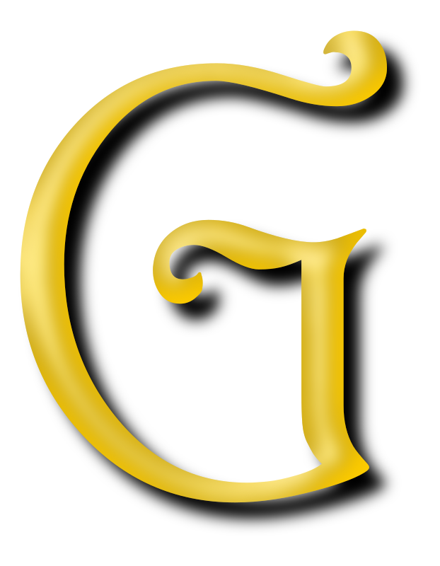 Alphabet 13, letter G