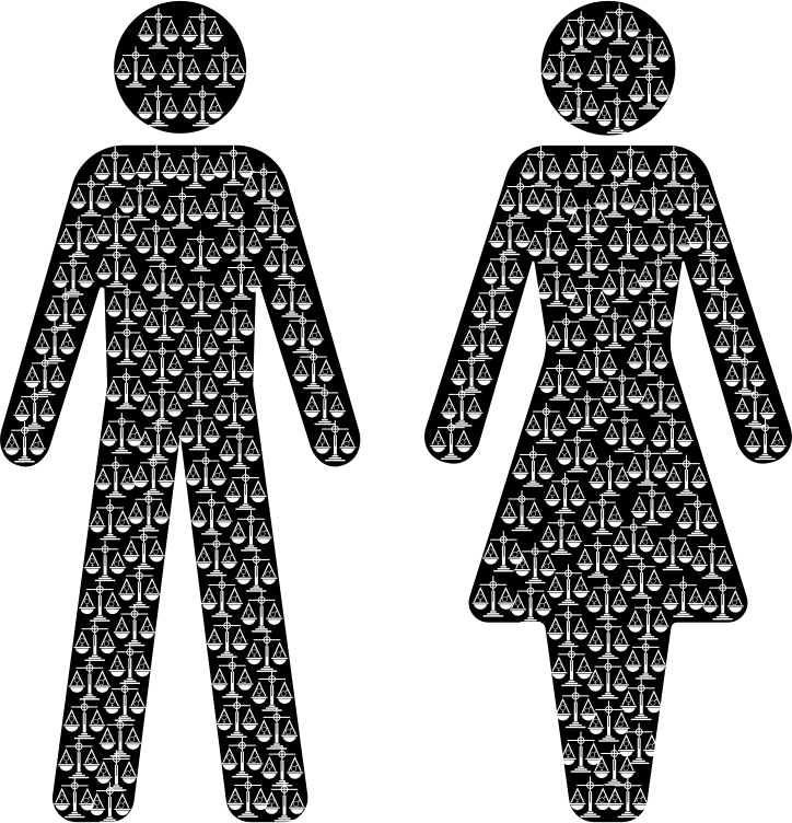 Gender Equality Male And Female Figures 2