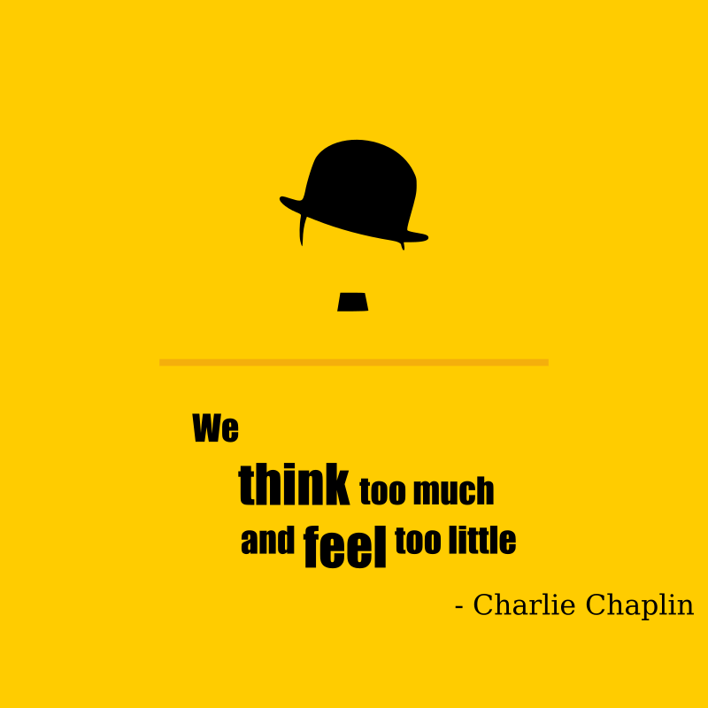 Charlie Chaplin quote