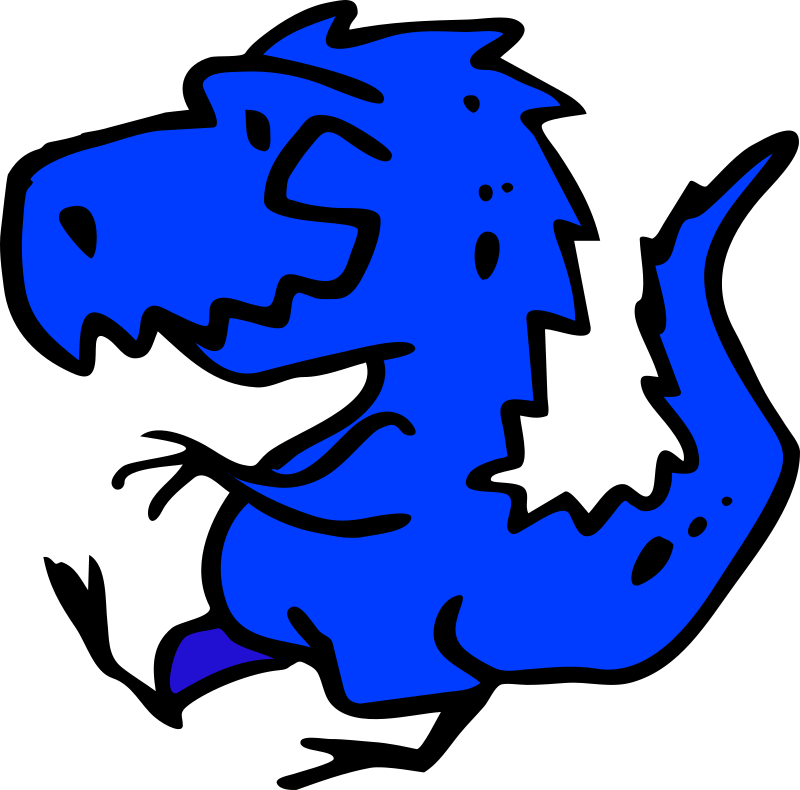 Blue Dinosaur