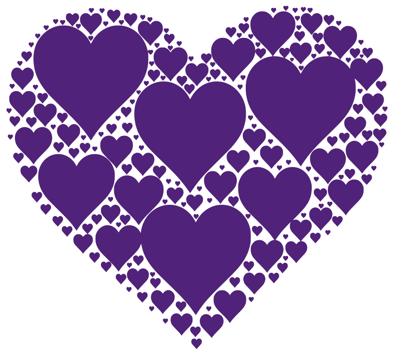 Red Hearts - Openclipart