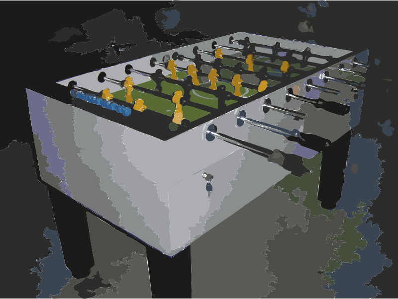 foosball table