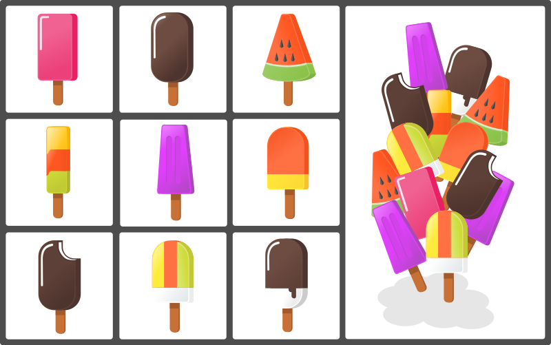 Ice Cream Vector Pack