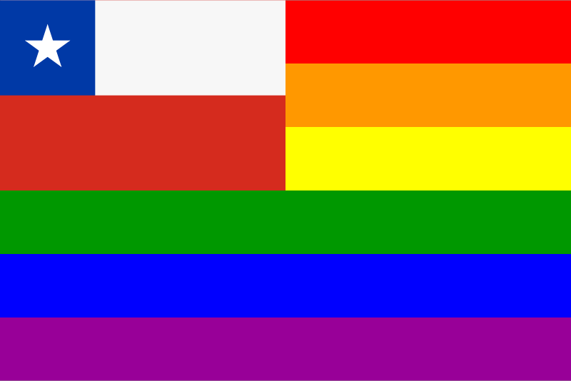 The Chile Rainbow Flag