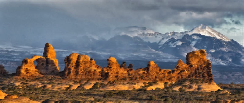 Surreal Arches National Park