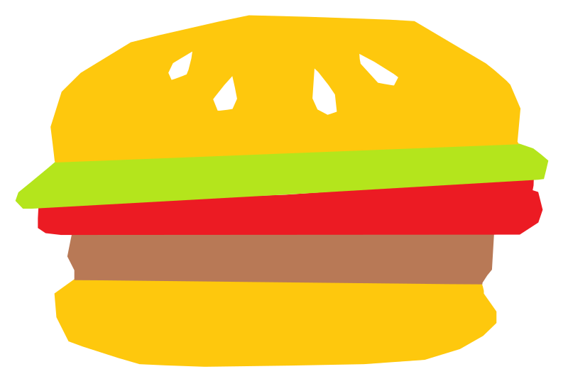 Burger refixed