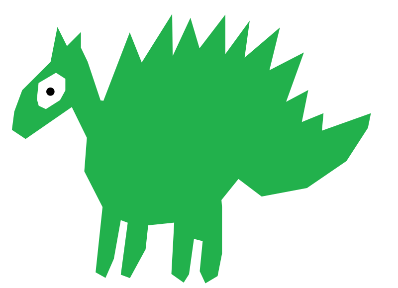 Dinosaur refixed