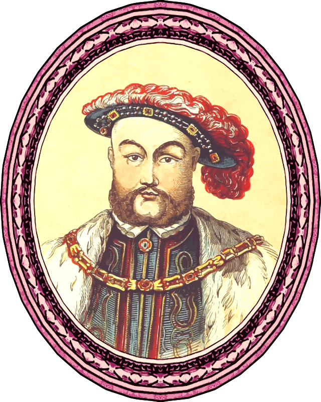 King Henry VIII (version 2, framed)