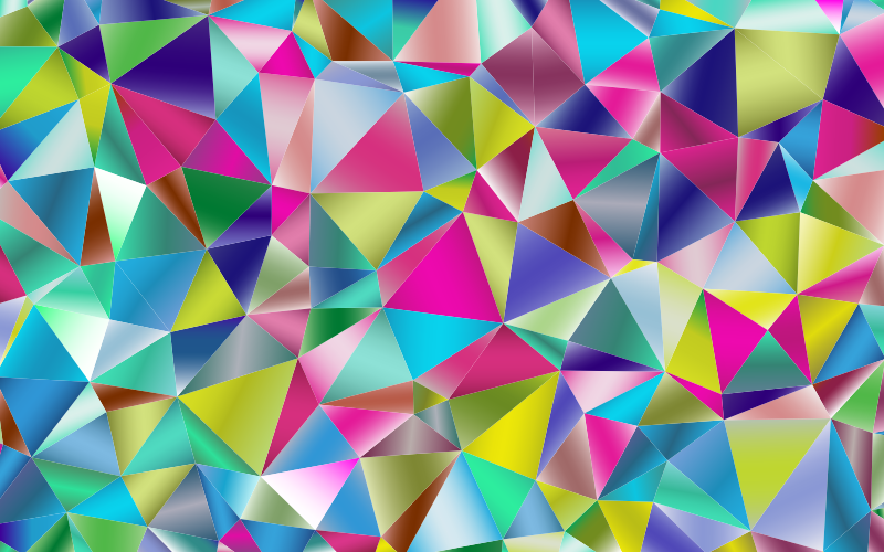Prismatic Triangular Background