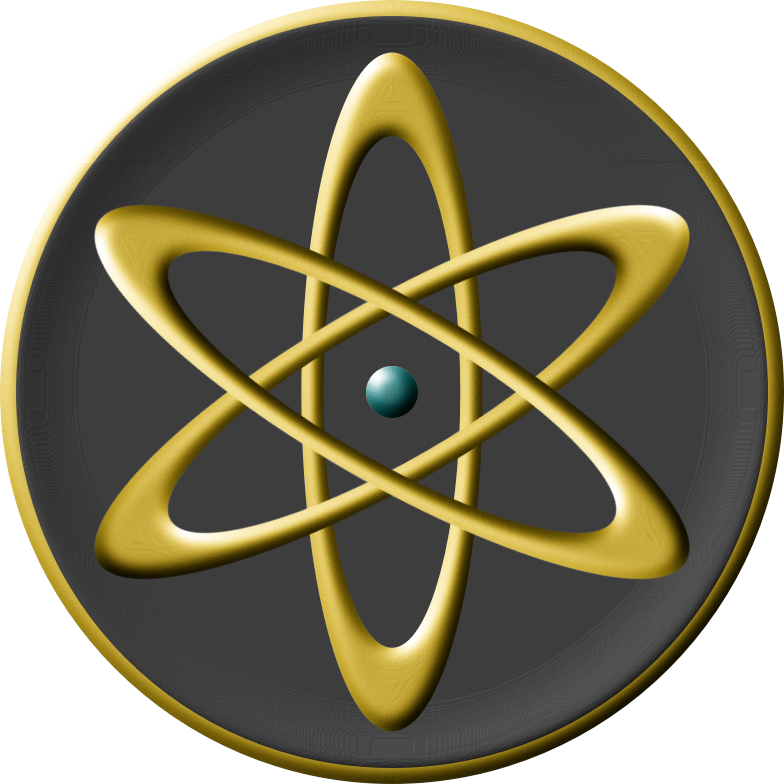 Atom Plaque