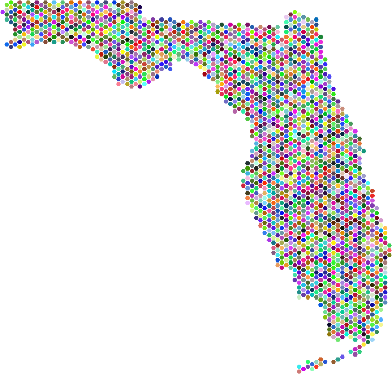 Prismatic Florida Hexagonal Mosaic