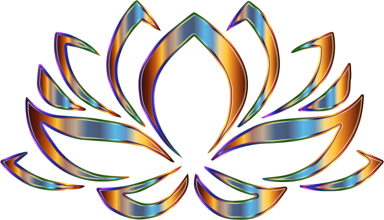 Psychedelic Lotus Flower