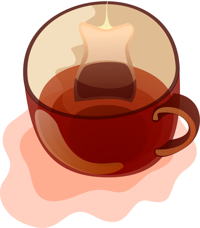 mug of tea - Openclipart