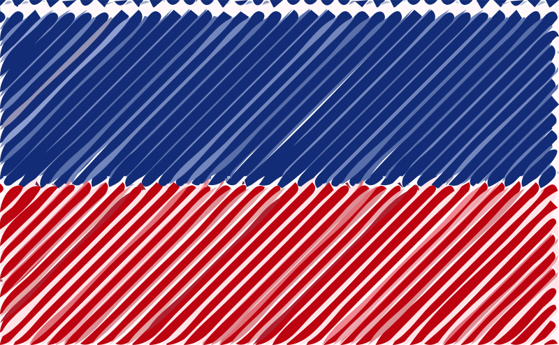 Red White Blue Background - Openclipart