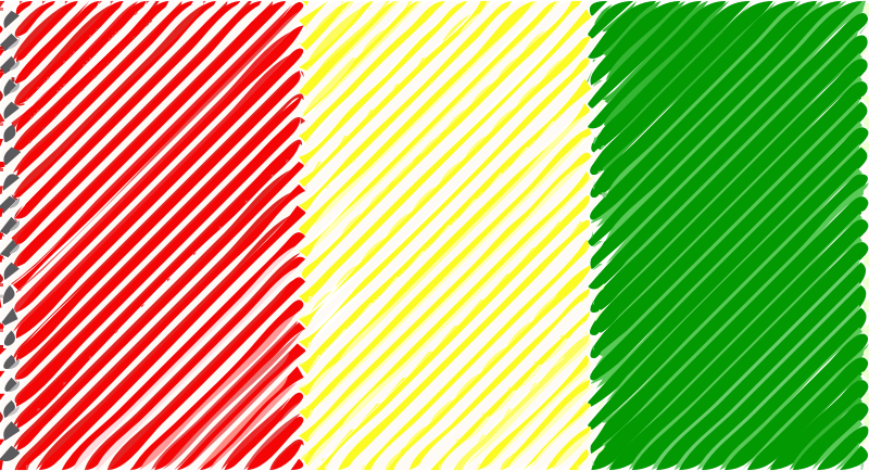 Guinea flag linear