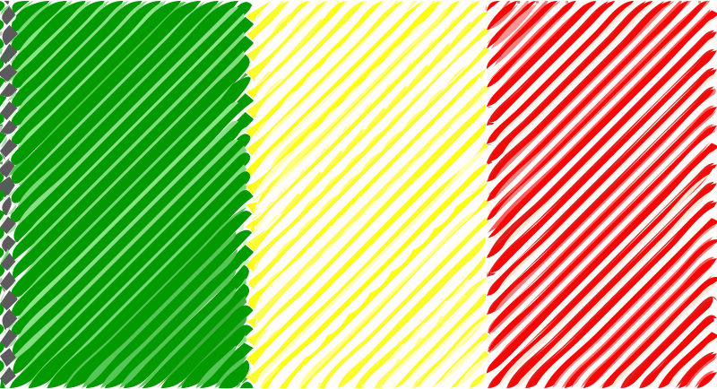 Mali flag linear